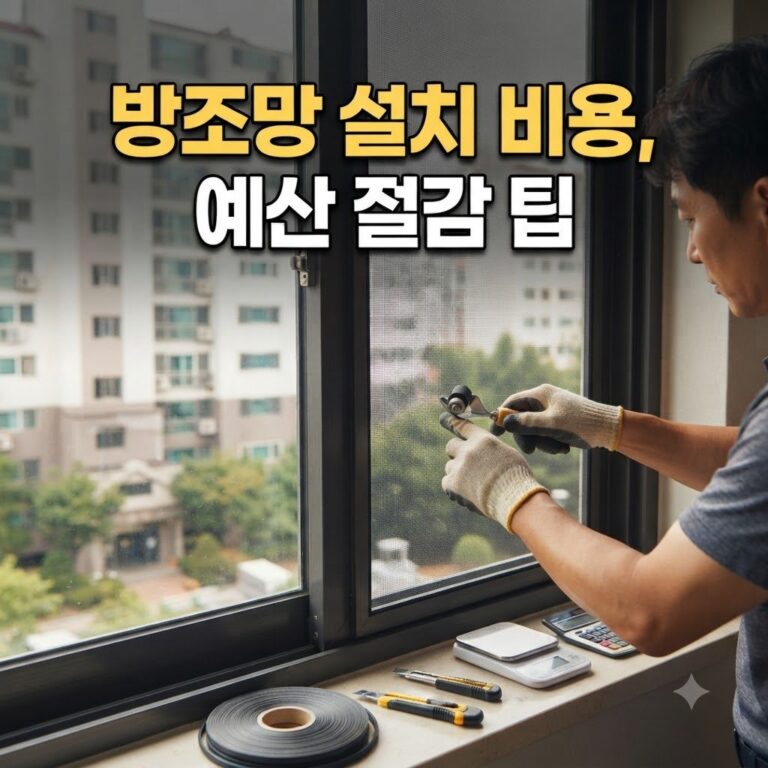 방조망 설치 비용, 예산 맞추는 기준과 예외 살펴보기