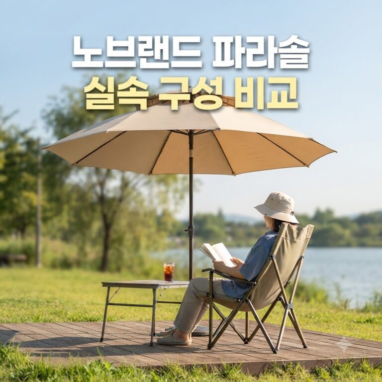 노브랜드 파라솔 세트 가격 비교와 구매 기준