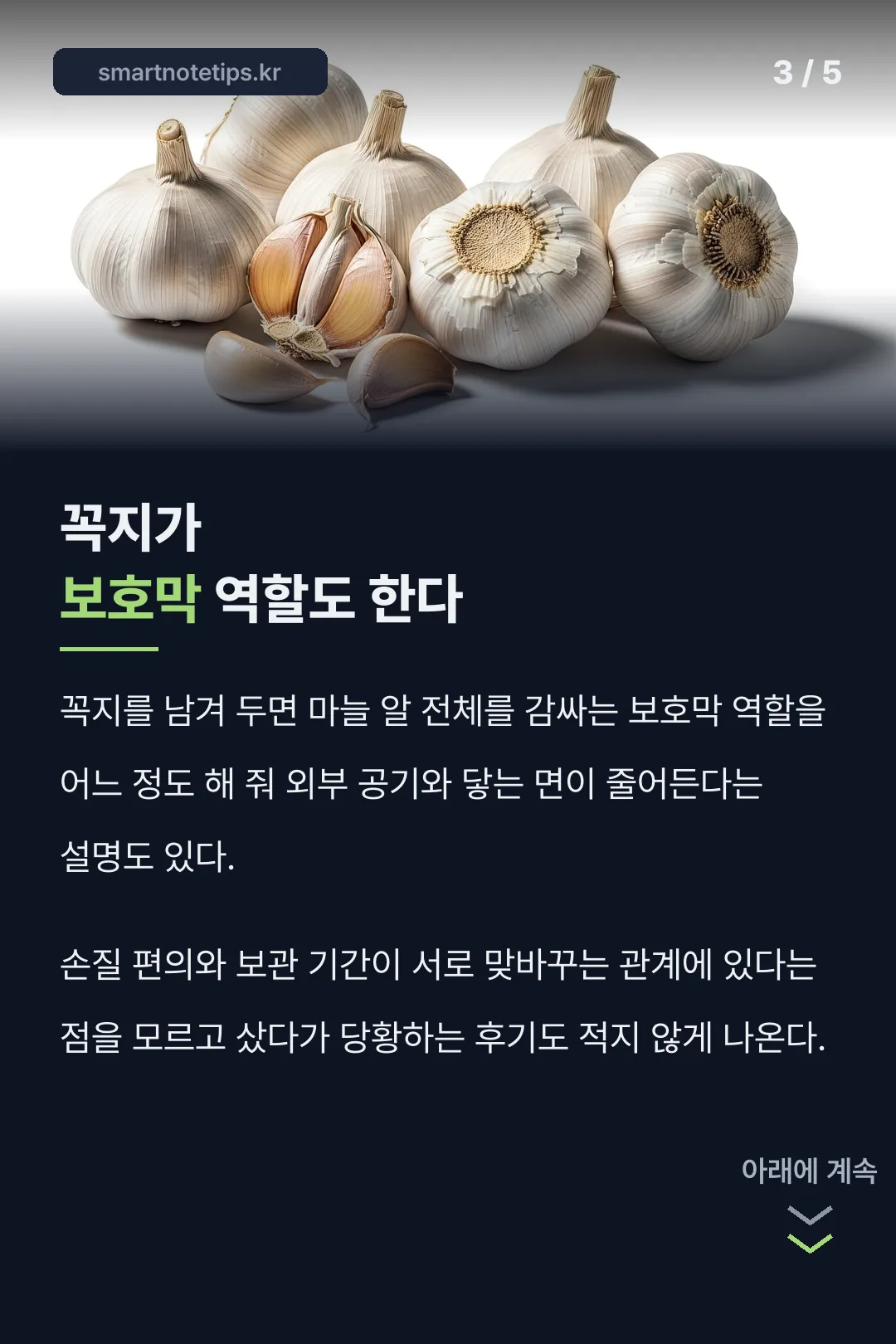 꼭지의 보호막 역할