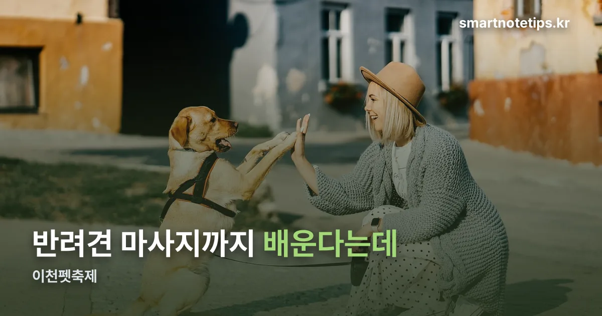 이천펫축제 정리 썸네일